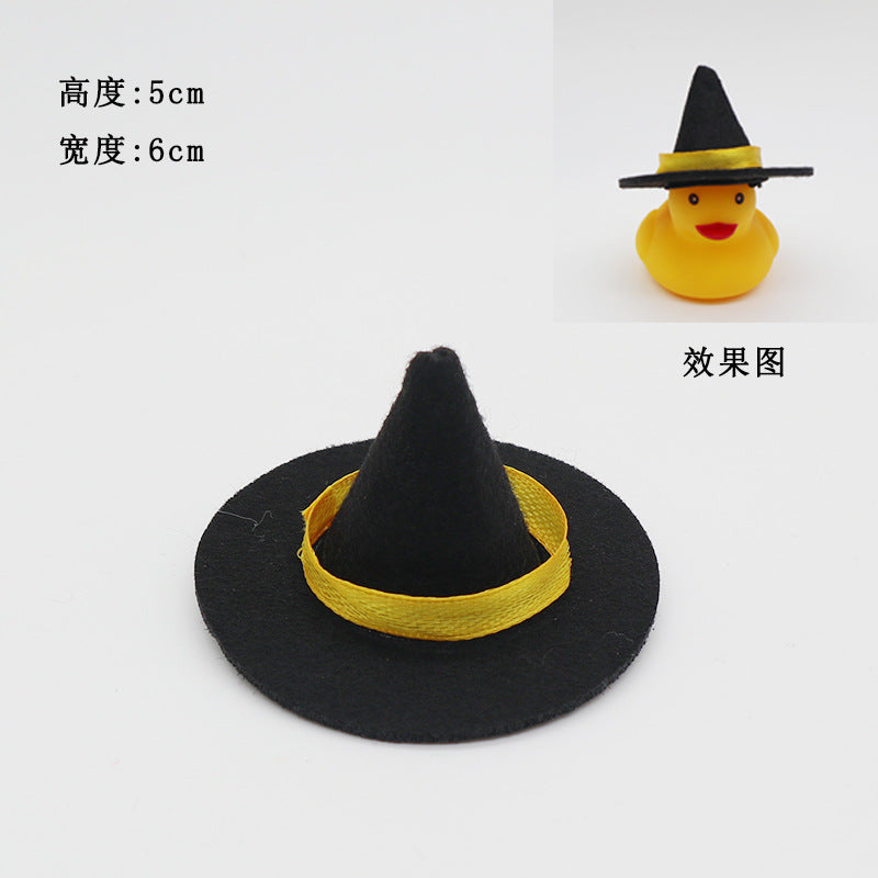 Wholesale 100pcs/pack small duck toy hat accessories